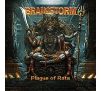 BRAINSTORM - PLAGUE OF RATS INDIAN SUN MARBLED VINYL VINYL LP NEW