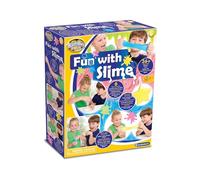 Brainstorm Toys Fun With Slime Kit - 36+ Piece STEM Slime Making Set | 6 Slime Activities | Glow-in-the-Dark & Illusion Slime |