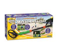 Brainstorm Toys Kids Metal Detector - Battery Powered Outdoor Adventure Tool with Light & Sound Alert, Lightweight and Portable for Treasure Hunting