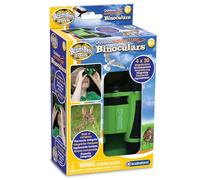 Brainstorm Toys Kids Outdoor Adventure Binoculars - 4x Magnification, Pocket-Size with Built-In Compass, Perfect for Nature Exploration and Outdoor Fun