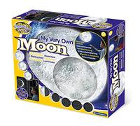 Brainstorm Toys My Very Own Moon | Remote Control Moon Night Light | 12 Illuminated Lunar Phases | Realistic Wall-Mounted Moon Lamp | STEM Educational Space Gift for Kids | Ages 6+