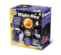 Brainstorm Toys Night Sky - Solar System, Constellations, Starlight, and Moonlight Projector with 3.65m Projection, Educational Space Light for Kids’ Room