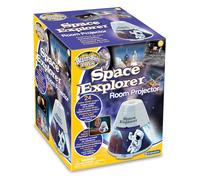 Brainstorm Toys Space Explorer Room Projector Night Light - 24 NASA Images, 1m Wide Projection, Nebula Nightlight for Kids
