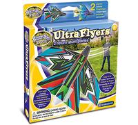 Brainstorm Toys UltraFlyers - 2 Stunt Planes with Loop and Return Action, Aerobatic Flying Gliders for Kids’ Outdoor Play