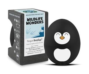 Brainstream Egg Timer - Penguin PiepEi with 3 Hardness Levels for Penguin Lovers - Music Egg Timer - Made in Germany