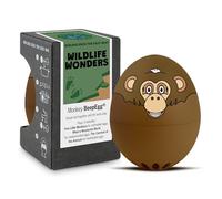 Brainstream Monkey Egg Timer - Singing Timer for Cooking with 3 Hardness Levels - Funny Cooking Gift - Music Egg Timer - Made in Germany