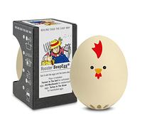Brainstream PiepEi-The Singing Egg Timer for Cooking, Beige with Cockel Design, 5,1 x 4,5 cm