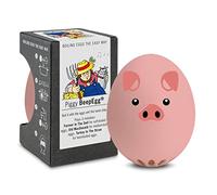 Brainstream PiepEi-The Singing Egg Timer for Cooking, Pink with Pig Design, 5,1 x 4,5 cm