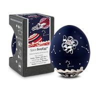 Brainstream Space PiepEgg Timer for Boiling, Plays 3 Melodies for 3 Hardnesses, A005895
