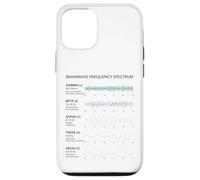 Brainwave Frequency Spectrum Brain Waves Science Chart Case for iPhone 12/12 Pro