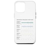 Brainwave Frequency Spectrum Brain Waves Science Chart Case for iPhone 12 Pro Max