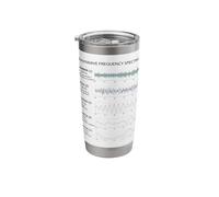Brainwave Frequency Spectrum Brain Waves Science Chart Stainless Steel Insulated Tumbler