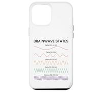Brainwave States Chart Brain Waves Frequencies Neuroscience Case for iPhone 12 Pro Max