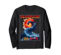 Brainwaves and Water Waves I Ride Them All Long Sleeve T-Shirt
