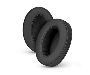 Brainwavz Angled Memory Foam Earpad - Suitable For Large Over The Ear Headphones (Black Pleather)