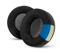 Brainwavz Gaming Earpads for Razer Kraken & Other Gaming Headsets & AKG 701 Q701 & Other Headphones (See List, Dimensions & Video), Cooling Gel, Memory Foam, Micro Suede, XL Round Black