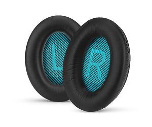 Brainwavz Replacement Earpads for Bose QC15, QC25, QC35, QC2, AE2, AE2i, AE2w, QuietComfort, SoundTrue & SoundLink, With Memory Foam, Premium Ear Pads, Black