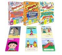 Brainy Bug Resources Social Skills, Grammar | Emotions Level 1, Prepositions, Level 1, Future Tenses, Level 1 | Audio-Enabled Flashcards | Special Needs | Spoken English