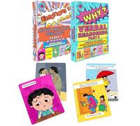 Brainy Bug Resources Teach Social Skills and Verbal Reasoning | Emotions Level 1 and Answer 'Why?' flashcards | 60 flashcards | for Emotional Literacy | Special Needs Kids