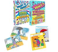 Brainy Bug Resources Verbal Reasoning - Advanced and Complex Language | Answer 'Why' and Explain 'What's Wrong' Flashcards | Special Needs and English as a Second Language
