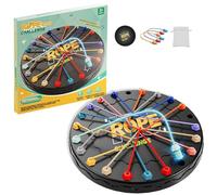 Brainy Knots Puzzle Game - Twisted Rope Brain Strategy Rope Challenge Toy, Brainy Knots Brain Strategy Rope Challenge Toy, Interactive Iq Challenge, Holiday Family Fun for Kids and Adults (1Pc)