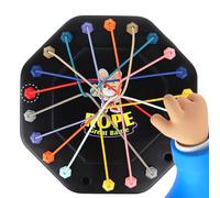 Brainy Knots Puzzle Game - Twisted Rope Brain Strategy Rope Challenge Toy, Intellectual Rōpe Solving Game, Interactive Puzzle Board Games, Knot Untying Toy Board Puzzles Games For Family Gathering