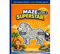 Brainy Maze Puzzles for Kids Ages 8-10: 80 Fun & Tricky Maze Challenges for Children (The Maze Champions Collection)