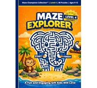 Brainy Maze Puzzles for Kids Ages 8-12: 80 Fun Maze Challenges for Children (The Maze Champions Collection)