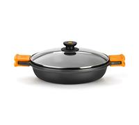 Bra Efficient Short+lid Saucepan 30 Cm Black