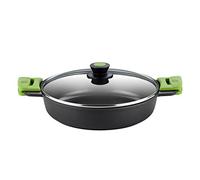 Braisogona Prior Low Casserole Dish, Black.All Cookers Including Induction.