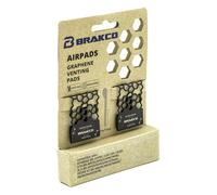 Brakco Bph Airpad Graphene/shimano Xt/xtr Br-m900 2011/xt Br-m8000 Disc Brake Pads One Size Multicolor