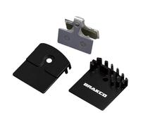 Brakco Shimano 2p Xtr Xt Deore Ultegra Sintered Disc Brake Pads Silver