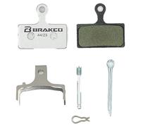 Brakco Silent-mineral Shimano Xt/xtr Br-m900 2011/xt Br-m8001 Disc Brake Pads One Size Multicolor