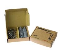 Brakco Silent-mineral Shimano Xt/xtr Br-m900 2011/xt Br-m8002 Disc Brake Pads 25 Units One Size Multicolor
