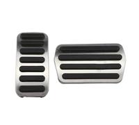 Brake Accelerator Pedal Covers For Volvo V40 V50 C30 C70 S40 2013-2018 Car Pedals Accelerator Fuel Gas Brake Pedal Cover Anti-Slip Pad Pedal Cover Non Slip Accelerator Pedal(2Pcs AT)