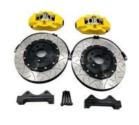 Brake Accepts Calipers Modified Upgrade Rotor with Center Cap High Performance Brake Oil Pipe Compatible for VW GOLF-6 for 17/18(PST R18)