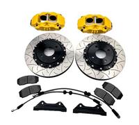Brake Accepts Calipers Modified Upgrade Rotor with Center Cap High Performance Brake Oil Pipe Compatible for VW GOLF-6 for 17/18(SO R17)