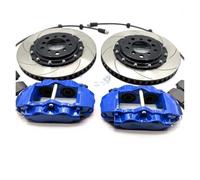 Brake Accepts Calipers Modified Upgrade Rotor with Center Cap High Performance Brake Oil Pipe Compatible for VW GOLF-6 for 17/18(GF 7 R17)