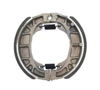 Brake accessories MOTORCYCLE BLACK BRAKE SHOE 110 * 25 For AT110 JH110 For SMASH CG125 GY6 50 WIN100 For BEST125 AX4