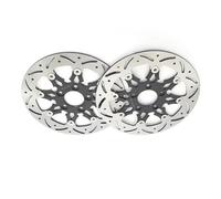Brake Accessories Motorcycle Front Rear Brake Discs Rotors For HARLEY For DAVIDSON FXD For Super Glide 2000-2003 FXDX For Super Glide Sport 2000-2003 2002 2001(Black Silver)