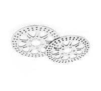 Brake Accessories Motorcycle Front Rear Brake Discs Rotors For HARLEY For DAVIDSON FXD For Super Glide 2000-2003 FXDX For Super Glide Sport 2000-2003 2002 2001(Grey)