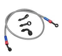 Brake Accessories Universal Motorcycle ATV Motocross Hydraulic Brake Line 10 Cm~500 Cm Brake Hose 0° 28° 90° M10 Oil Hose Pipe Fitting(40cm)