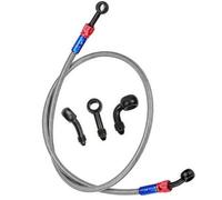 Brake Accessories Universal Motorcycle ATV Motocross Hydraulic Brake Line 10 Cm~500 Cm Brake Hose 0° 28° 90° M10 Oil Hose Pipe Fitting(470cm)
