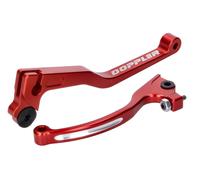 brake and clutch lever set Doppler CNC red for Rieju MRT 2018- Euro4
