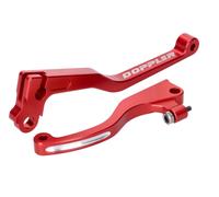 brake and clutch lever set Doppler forged CNC red for Senda DRD Pro