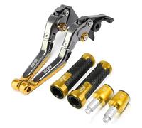 Brake and Clutch levers for Motorcycles for XSR700ABS 2015-2020 Motorcycles CNC Aluminum Adjustable Brake Clutch Lever Handle Hand Grips Ends(Z)