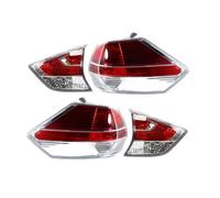 Brake And Tail Light Assembly Compatible With For X-Trail T32 2014 2015 2016 Car Rear Tail Light Lamp Half Assembly Reverse Brake Housing Cover Without Bulb(1 set 4 pc)