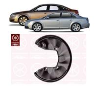Brake Backing Plate Dust Shield - Rear LH - fits Audi A4 (8E_) A6 (4F_) 300-330
