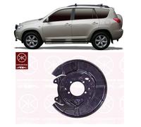 Brake Backing Plate Dust Shield - Rear LH - fits Toyota RAV4 II (_A2_) 2000-2005