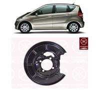 Brake Backing Plate Dust Shield - Rear RH - fits Mercedes A Class (W169) B Class